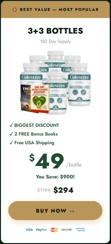 Order ColestZen 6 Bottles